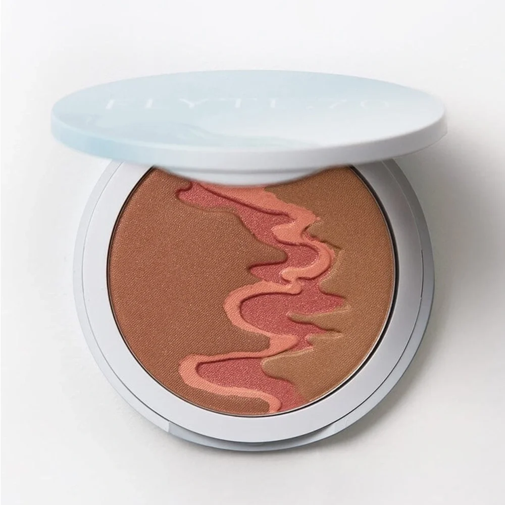 Flyte70 ColorBack Universal Burnished Bronze Pressed Bronzer - Vacation $48 NIB - Picture 5 of 5
